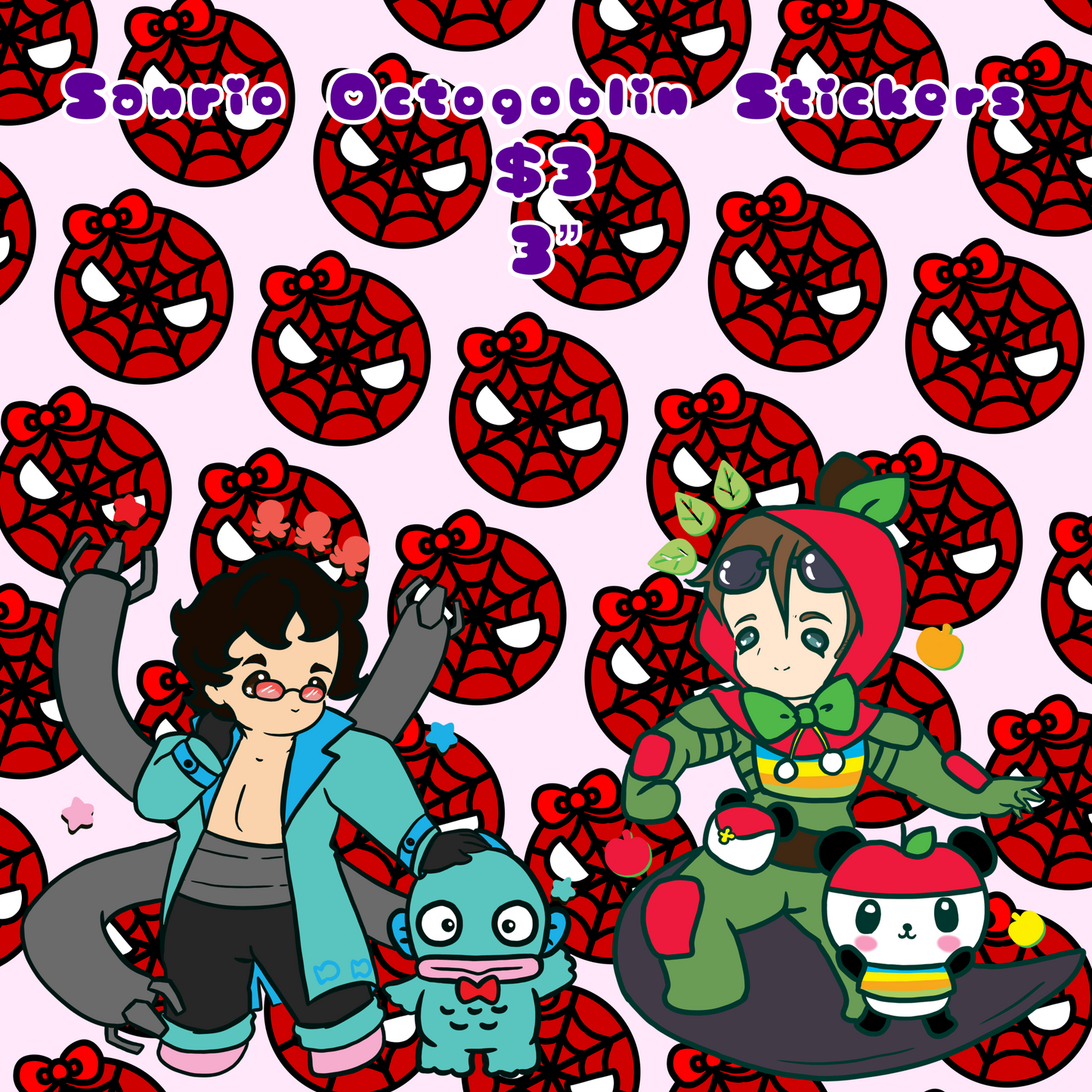 Sanrio Octogoblin Stickers