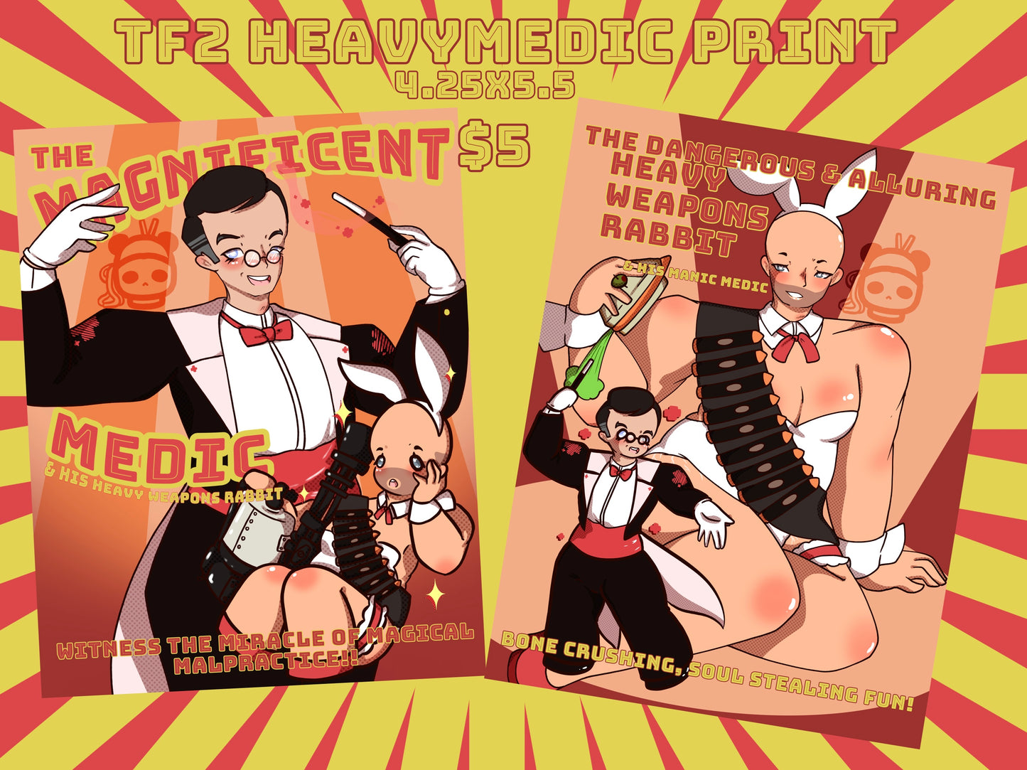 TF2 Heavymedic Print