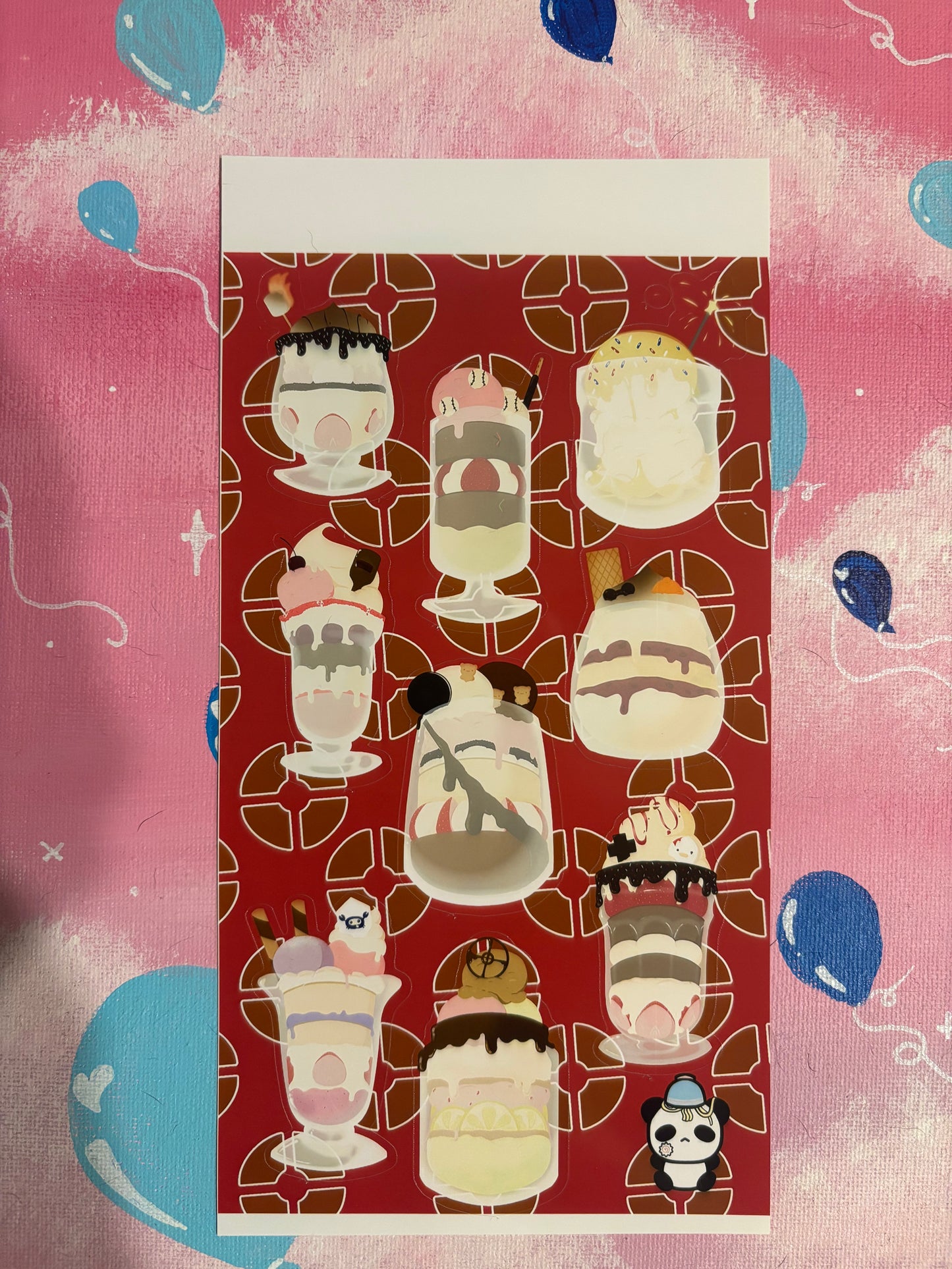 TF2 Parfait Sticker Sheet