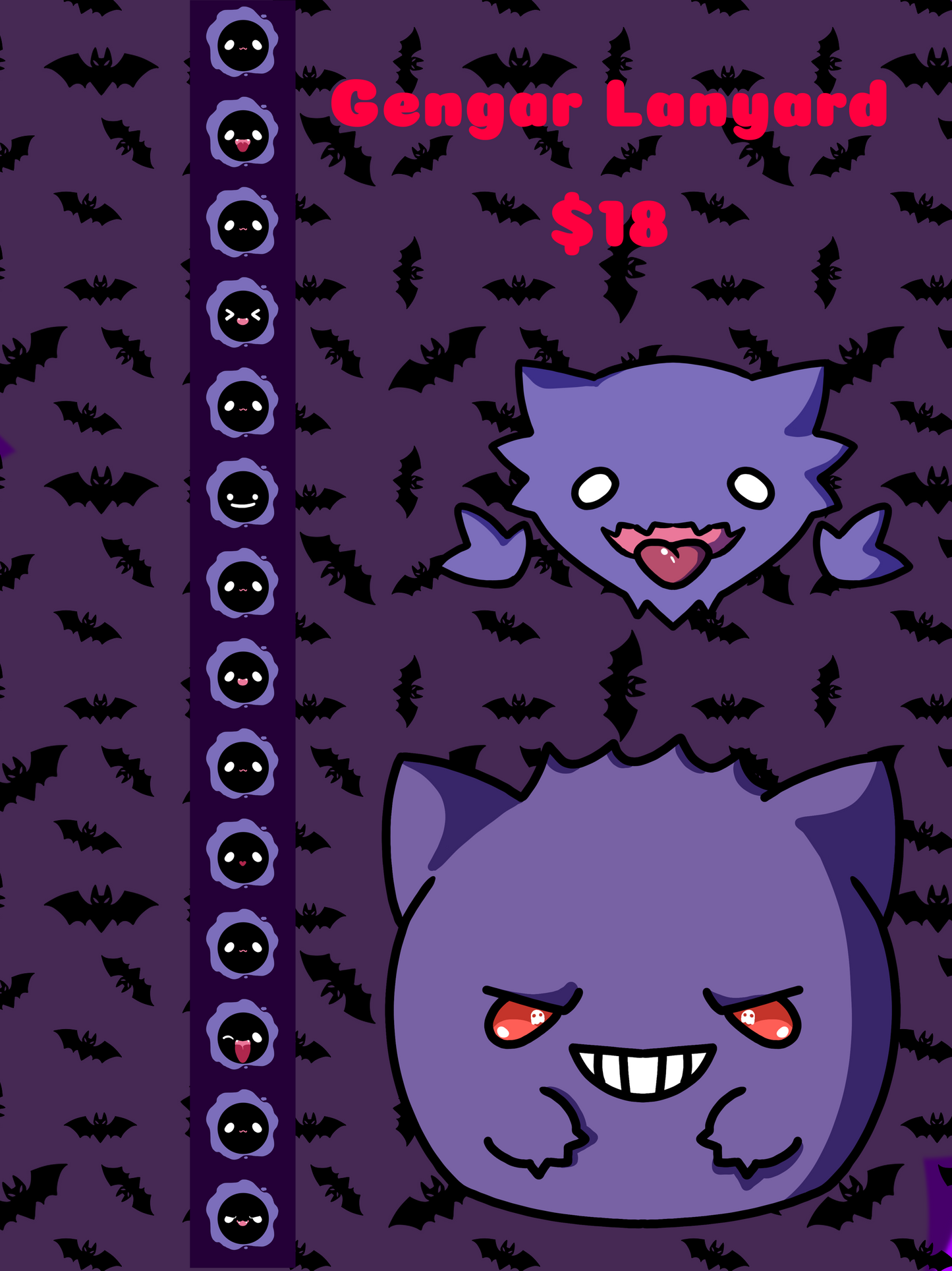 Gengar Lanyard