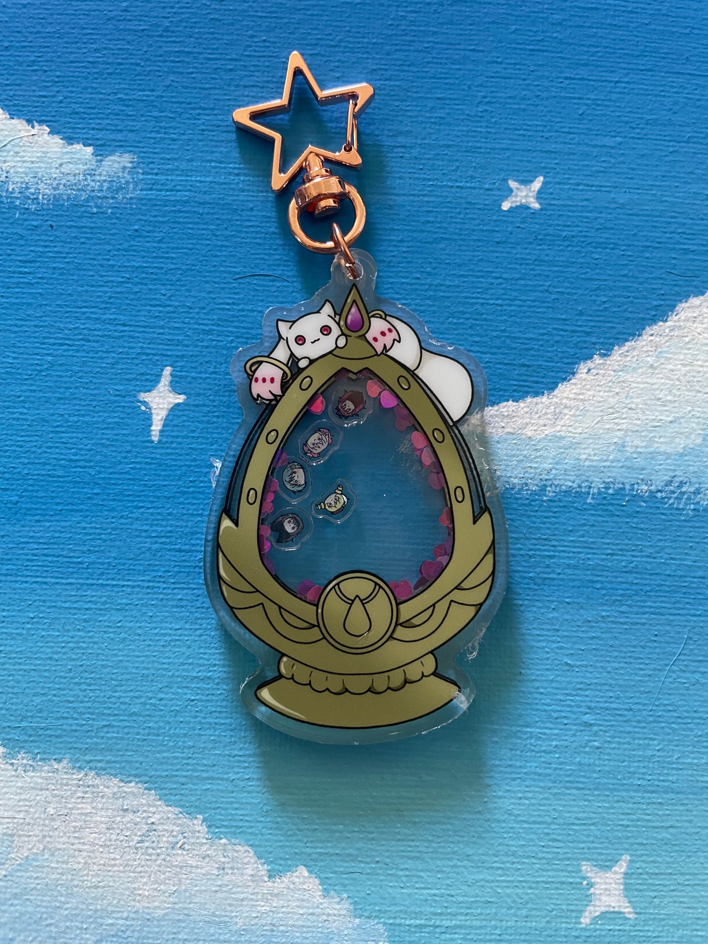 Holy Quintet Shaker Charm