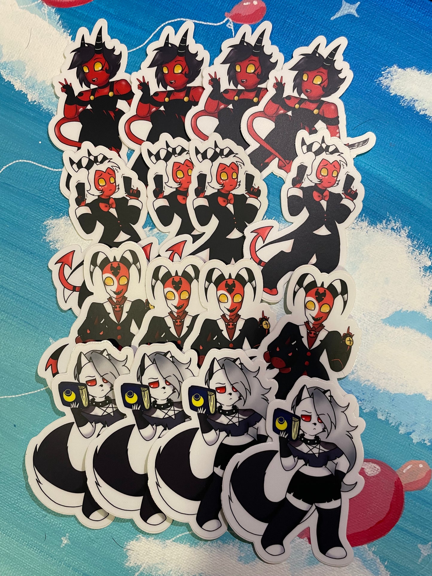Helluva Boss Stickers