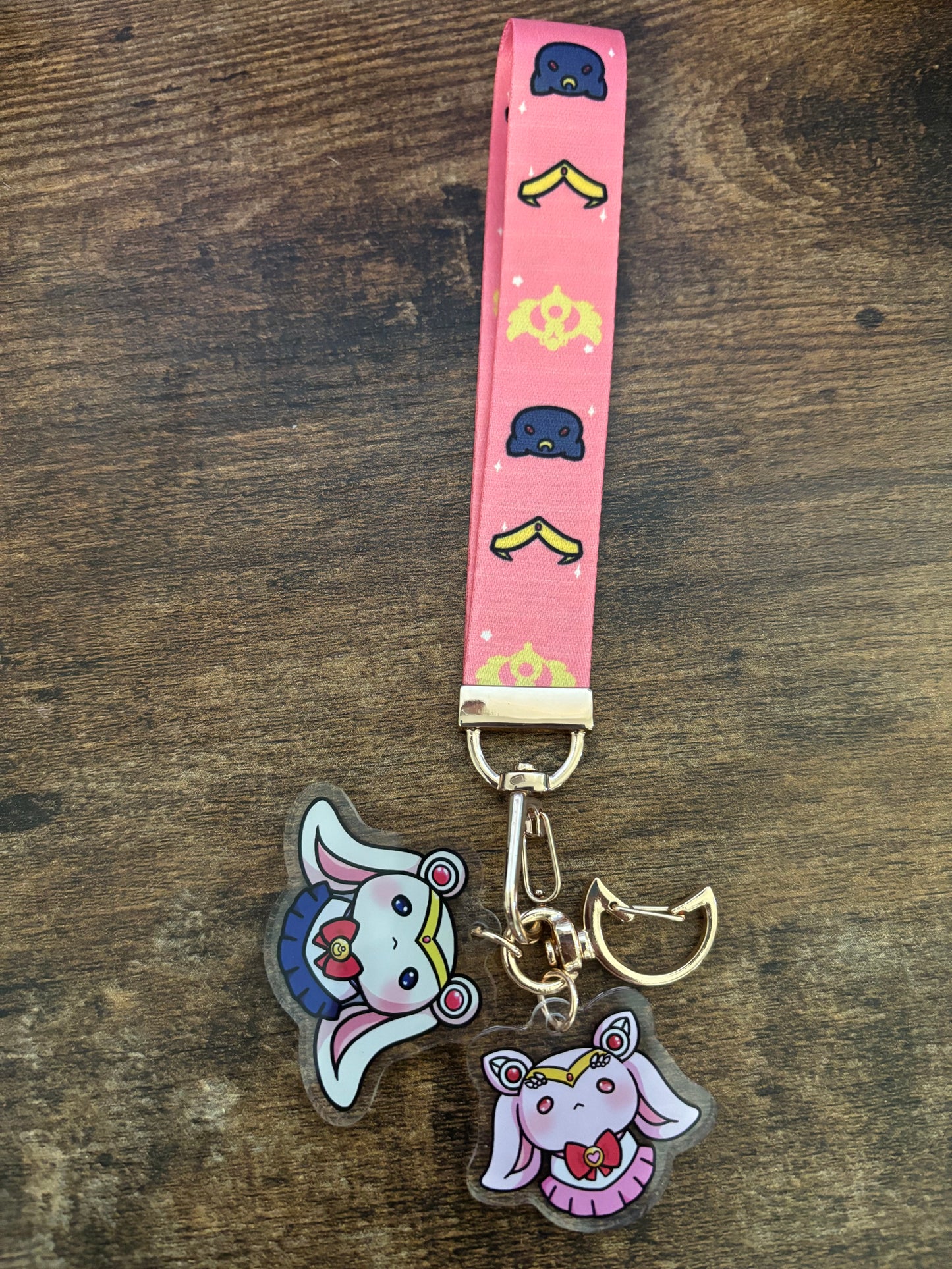 Sailor Moon Lanyard Keychain