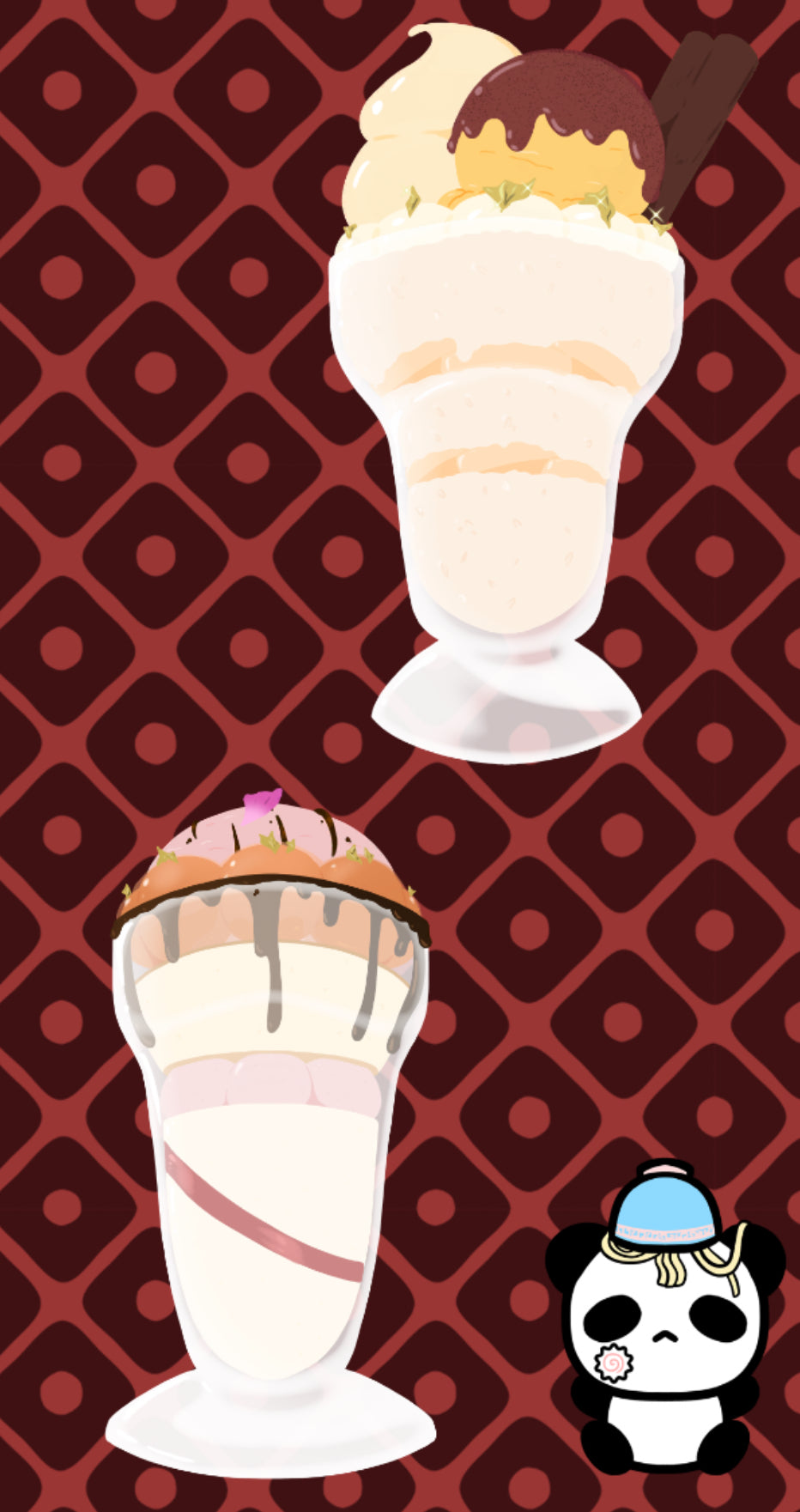 Twisted Wonderland Parfait Sticker Sheet