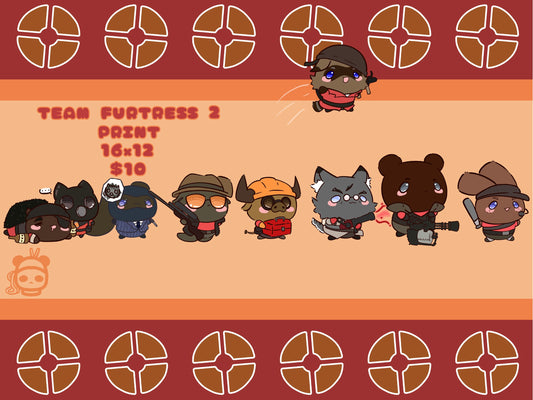 Team Furtress 2 Print