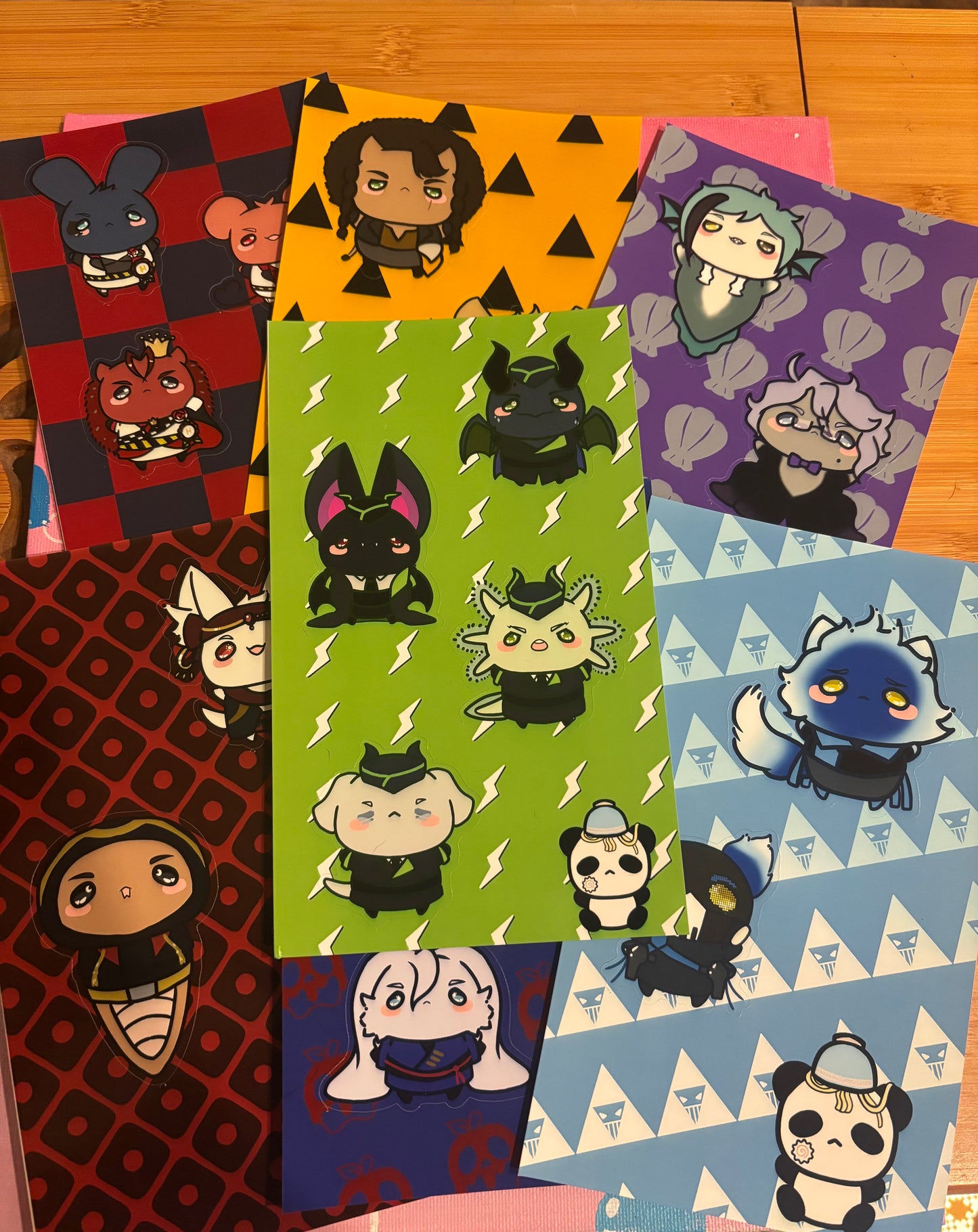 Twisted Wonderland Critters Sticker Sheet