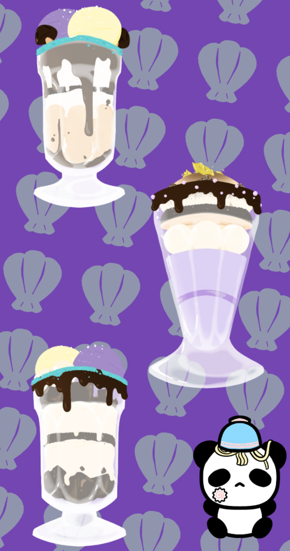 Twisted Wonderland Parfait Sticker Sheet