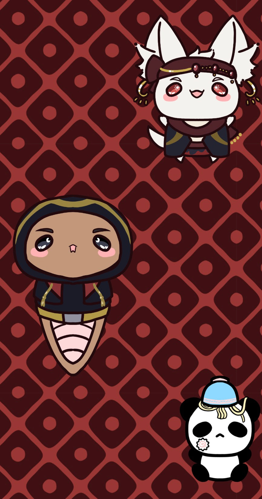 Twisted Wonderland Critters Sticker Sheet