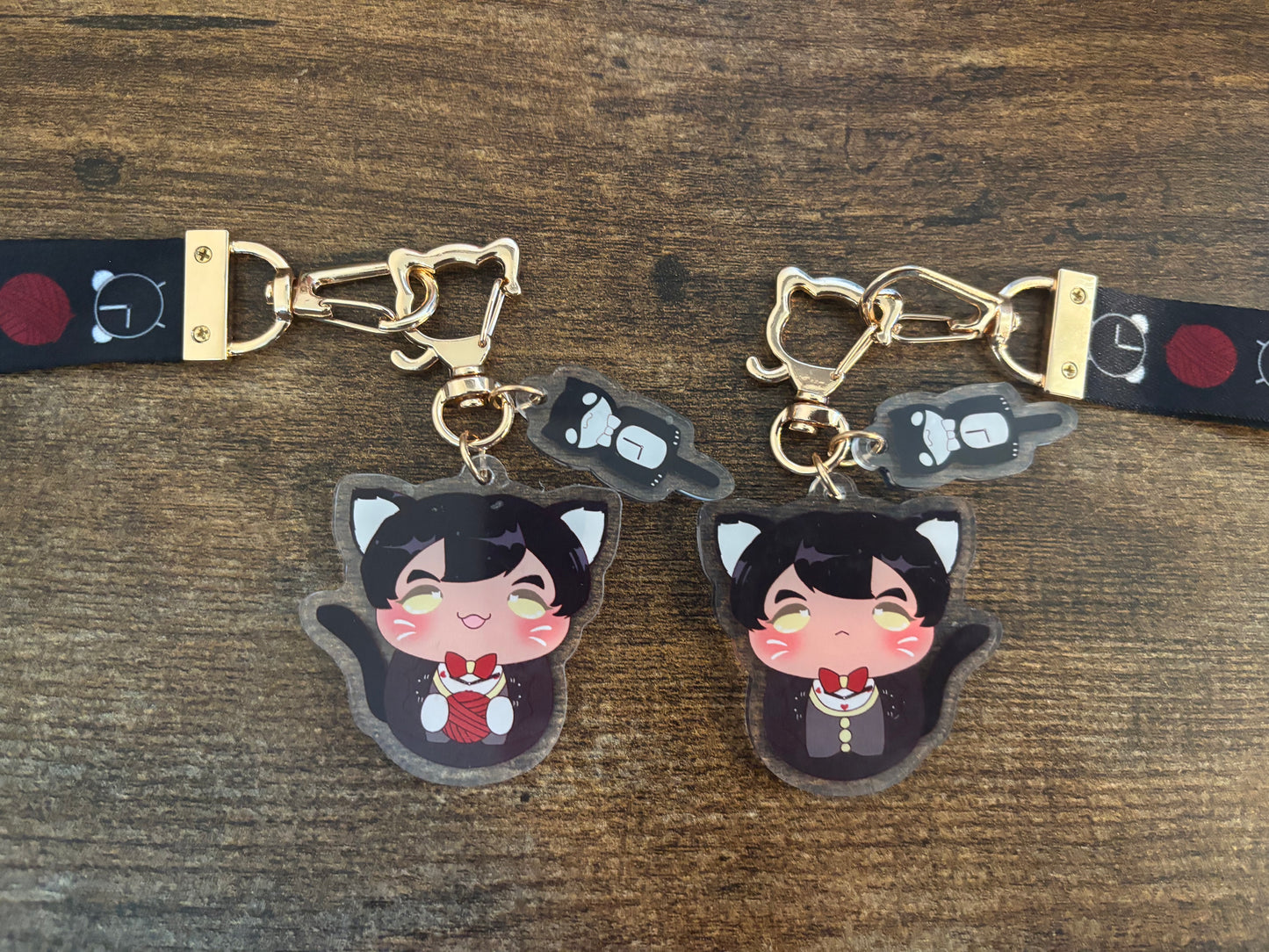Timothy Timepiece Lanyard Keychain