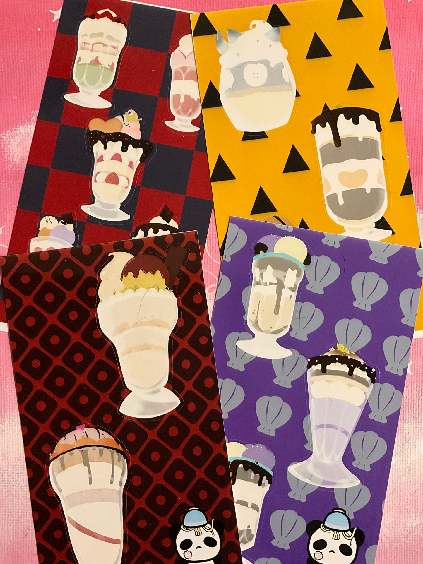 Twisted Wonderland Parfait Sticker Sheet