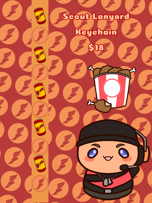 Scout Lanyard Keychain