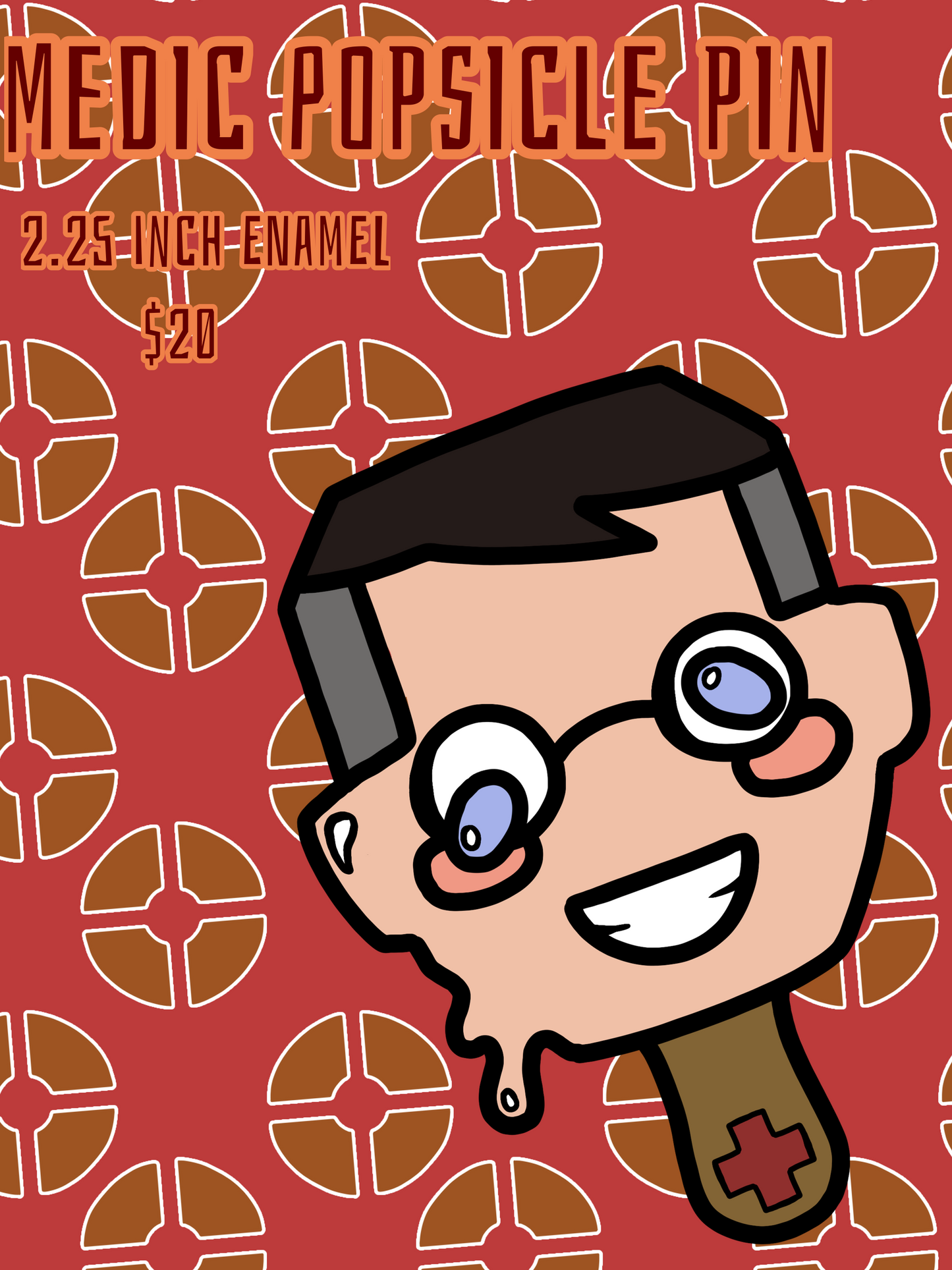 Medic Popsicle Pin