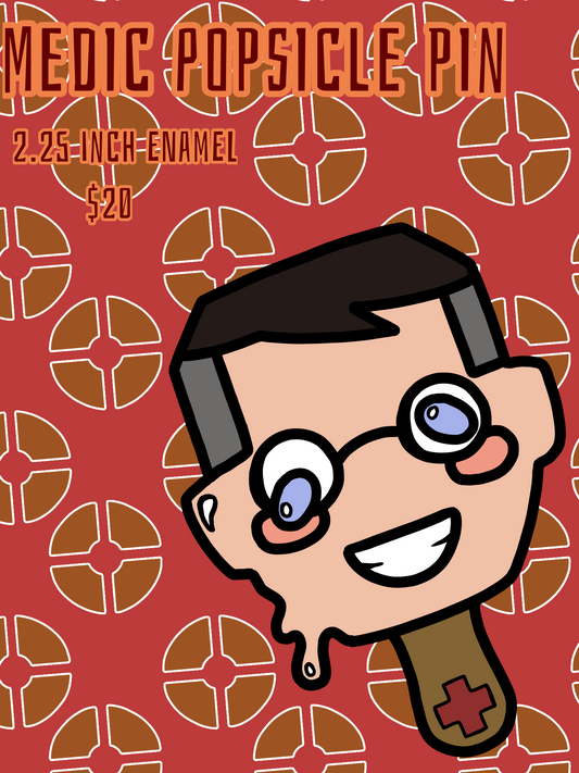 Medic Popsicle Pin