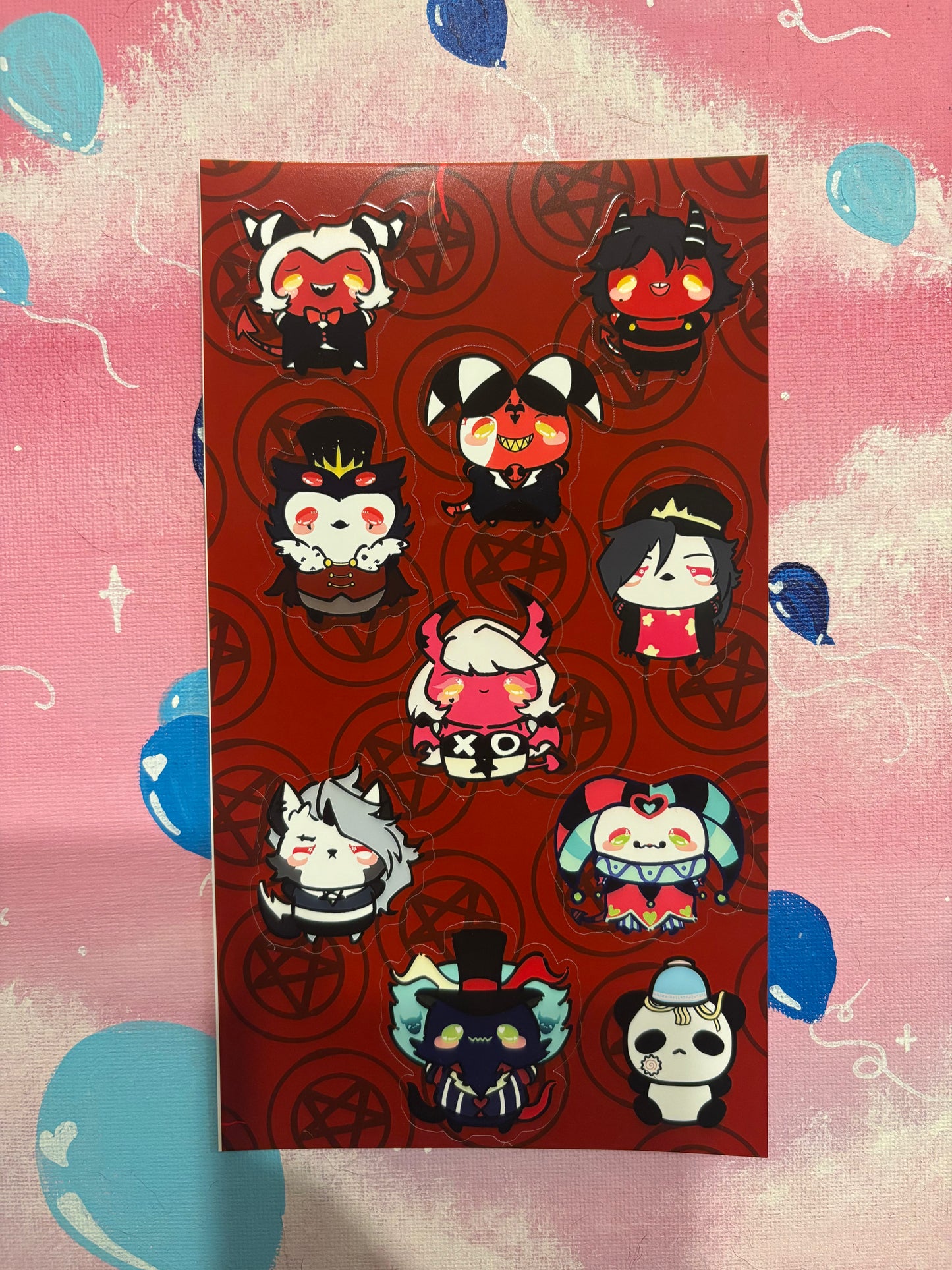 Helluva Boss Sticker Sheet