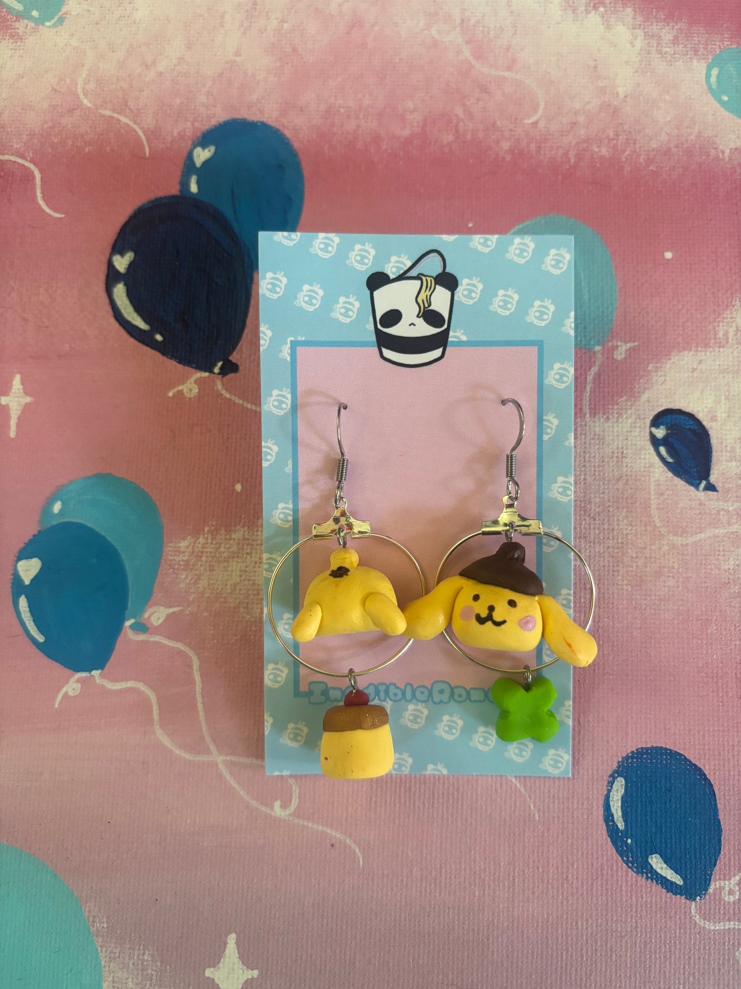Pompompurin Earrings