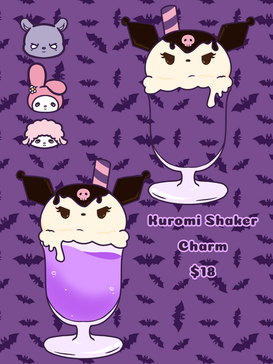 Kuromi Shaker Charm