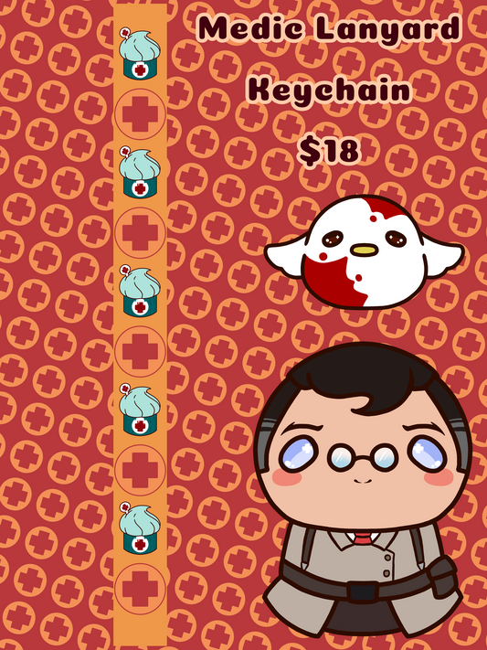 Medic Lanyard Keychain