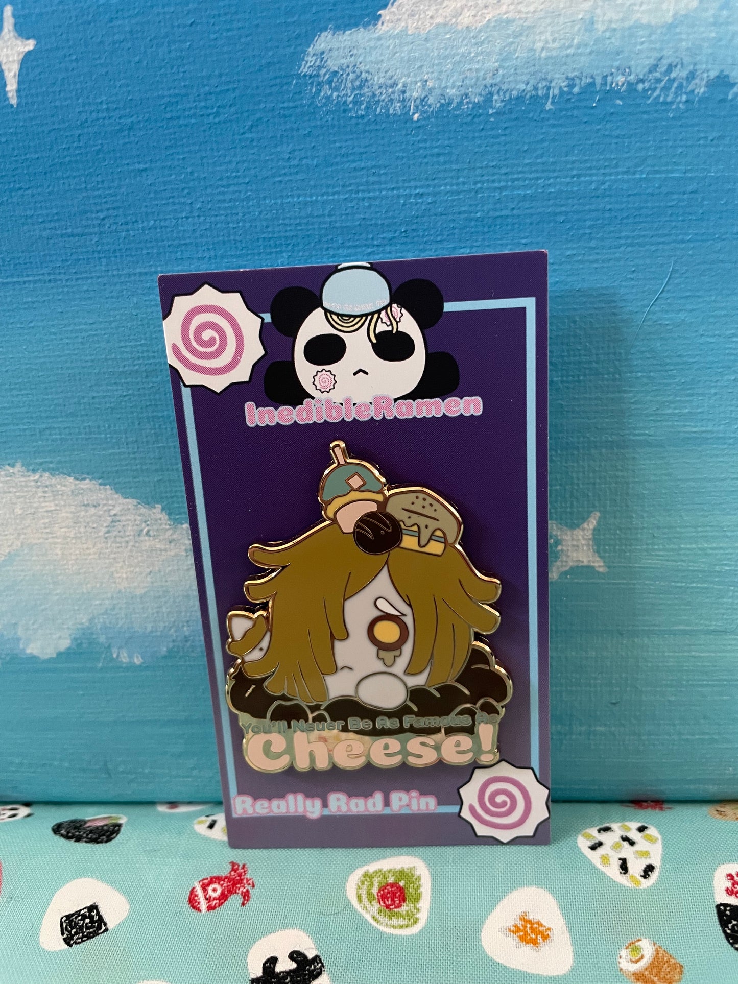 Gravekeeper Cheese Pin