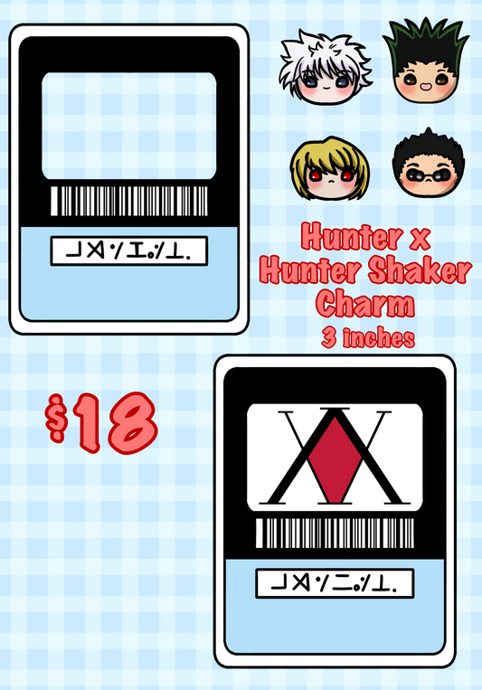 Hunter x Hunter Shaker Charm