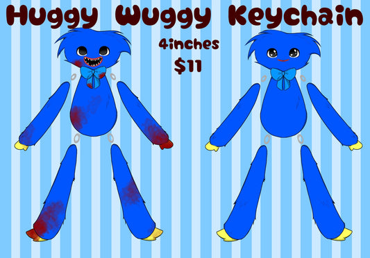 Huggy Wuggy Keychain