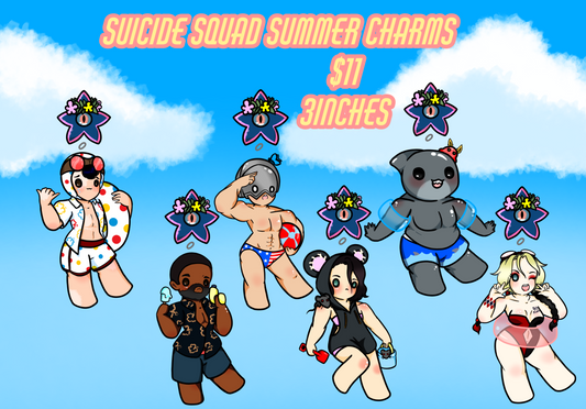 Suicide Squad Summer Charms